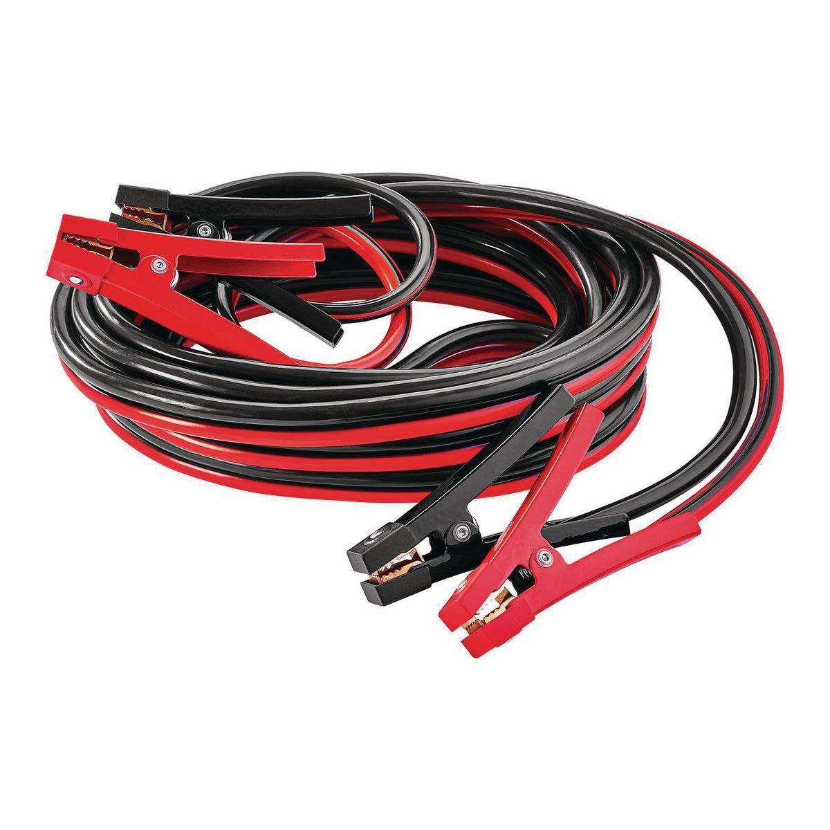 VIKING 30 ft., 1 Gauge Heavy Duty Jumper Cables with Storage Case