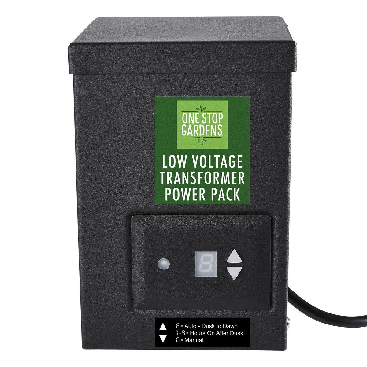 ONE STOP GARDENS Low Voltage 120W Landscape Transformer