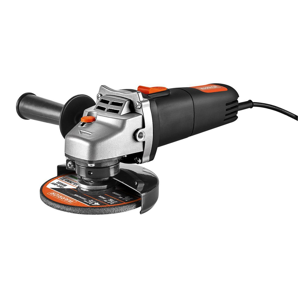 WARRIOR 4.3 Amp, 4-1/2 in. Angle Grinder with Slide Switch