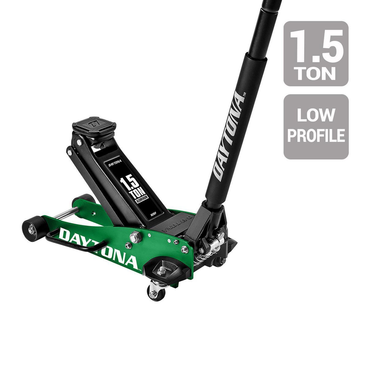 DAYTONA 1.5 ton Professional Racing Series Aluminum Floor Jack with RAPID PUMP