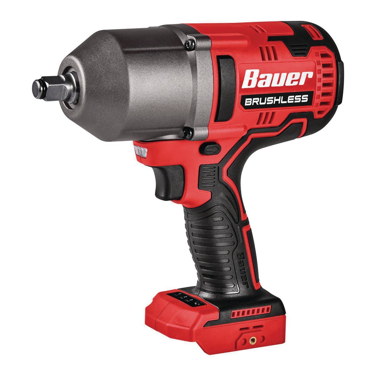 BAUER 20V Brushless Cordless 1/2 in. High-Torque Impact Wrench with Friction Ring - Tool Only