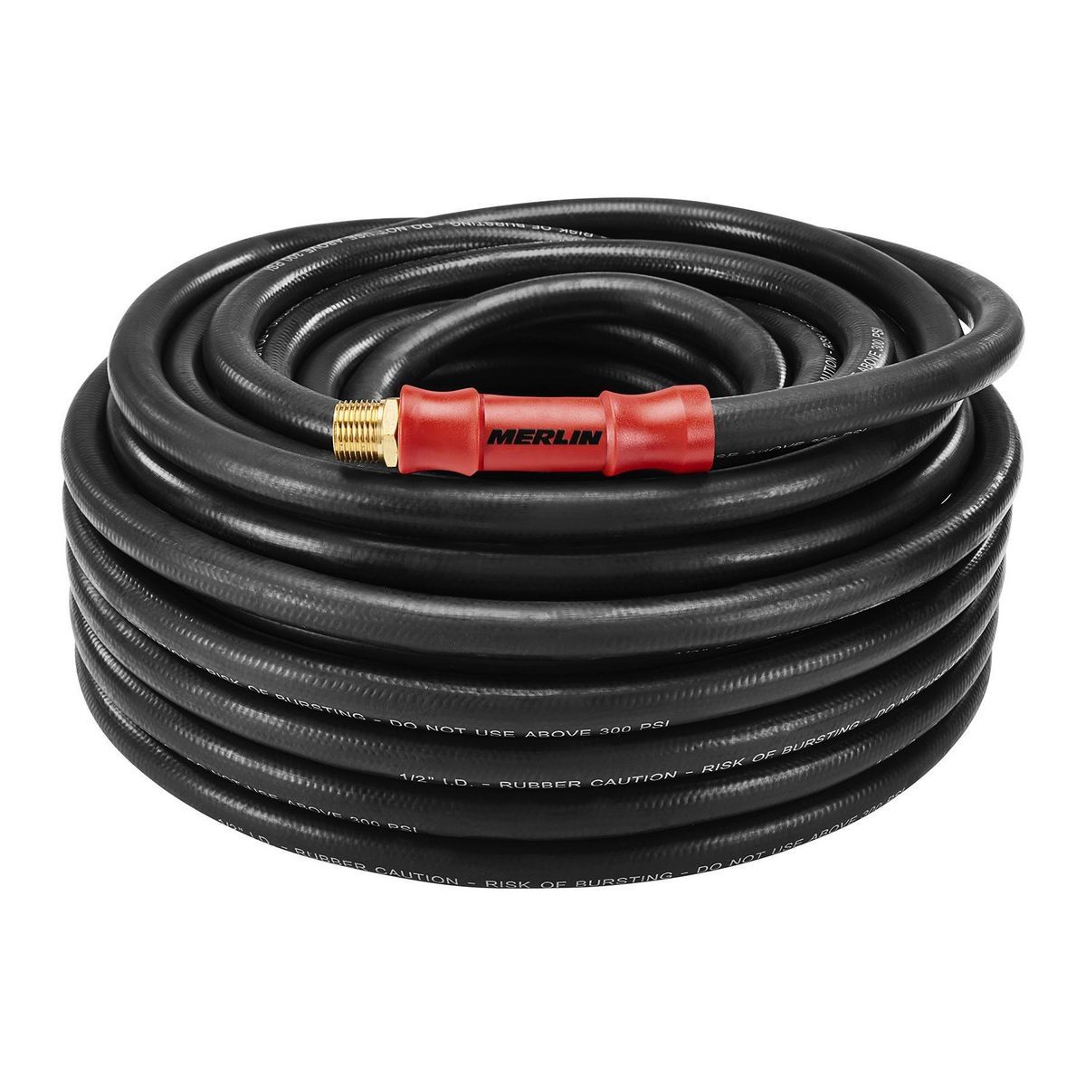 MERLIN 1/2 in. x 100 ft. Rubber Air Hose