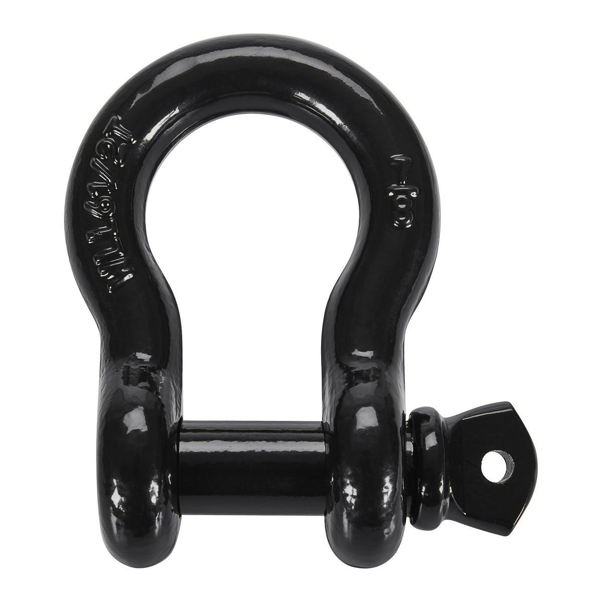 BADLAND 7/8 in. D-Ring Shackle, Black