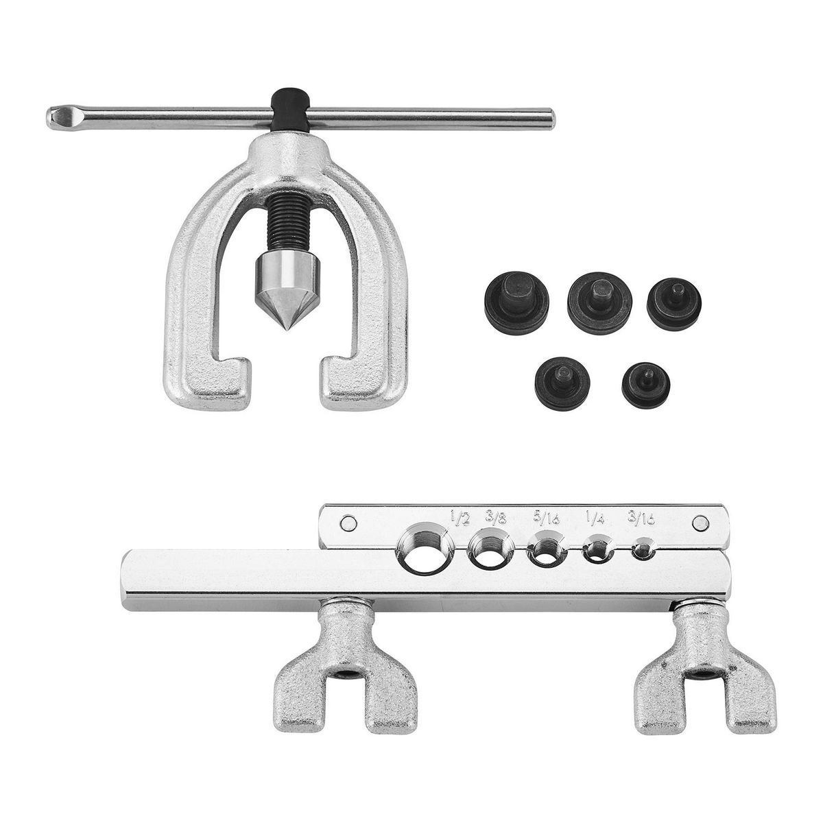 PITTSBURGH Double Tube Flaring Tool Kit