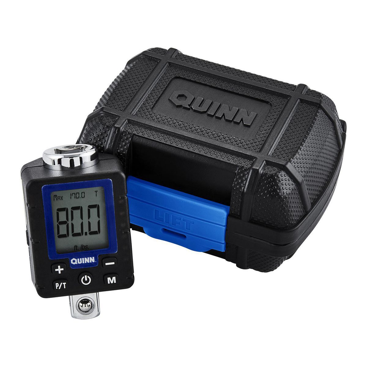 QUINN 1/2 in. Drive 25-250 ft. lb. Digital Torque Adapter