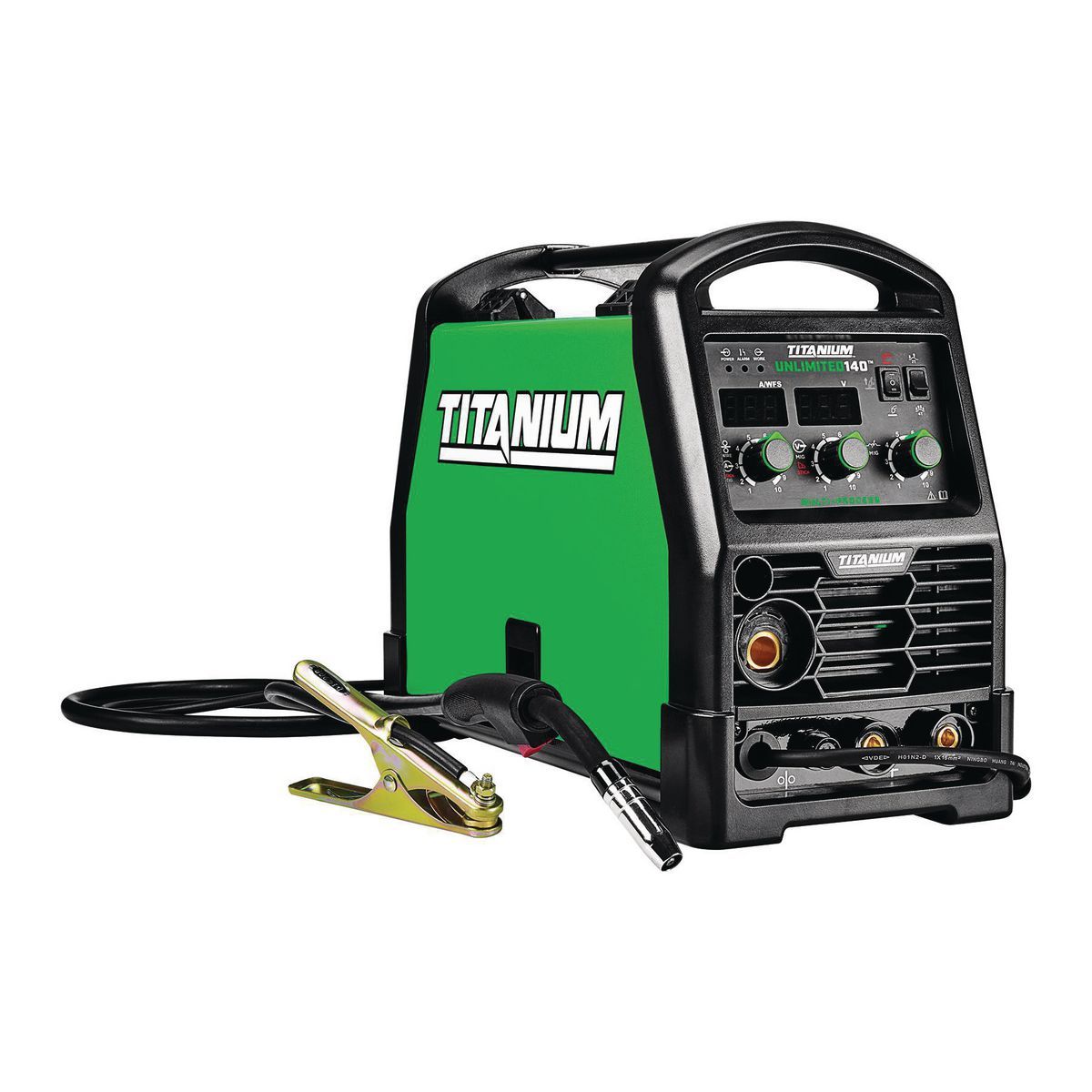 TITANIUM UNLIMITED 140 Professional Multiprocess Welder with 120V Input