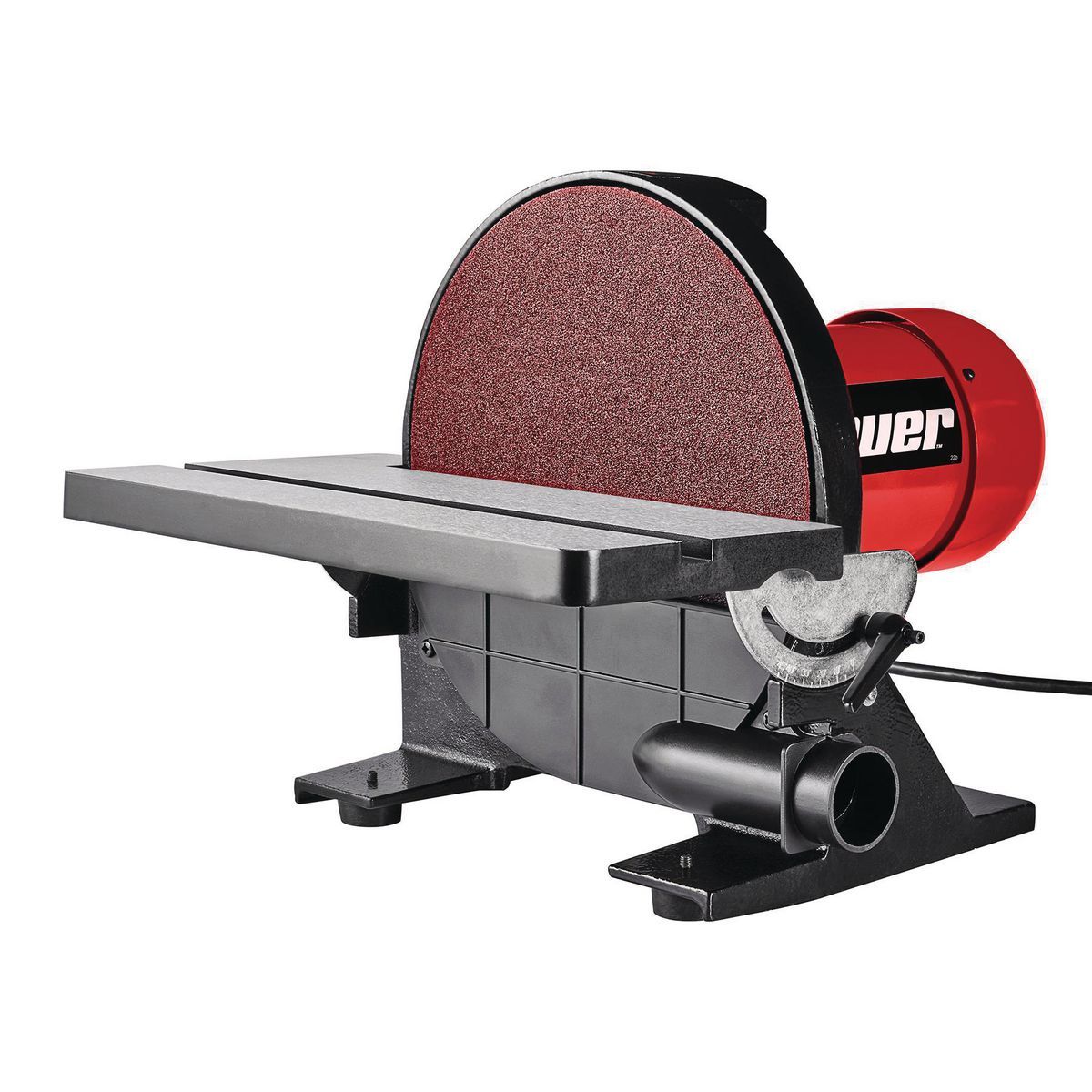 BAUER 12 in., 1-1/4 HP Disc Sander