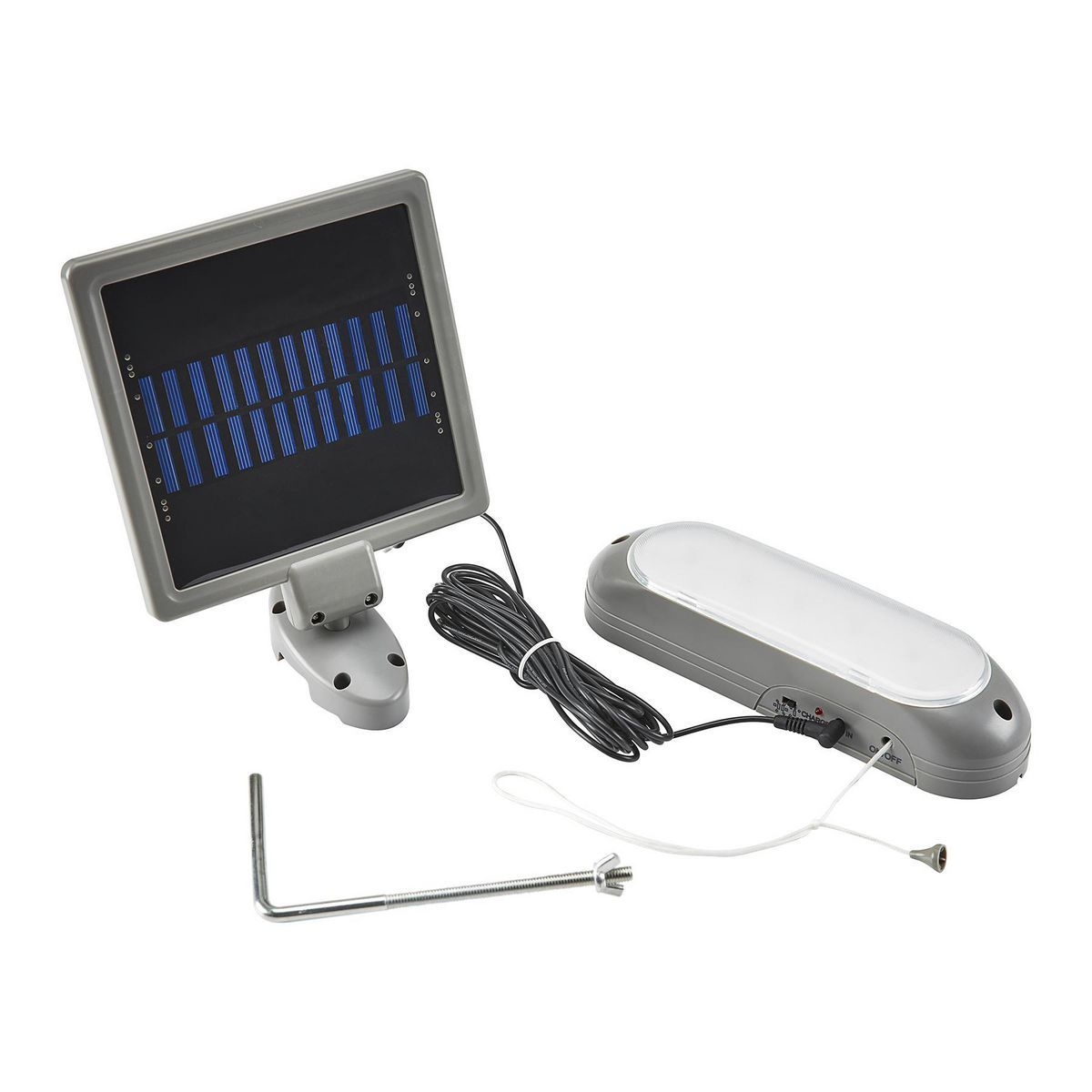 BUNKER HILL SECURITY 80 Lumen LED Solar Shed Light