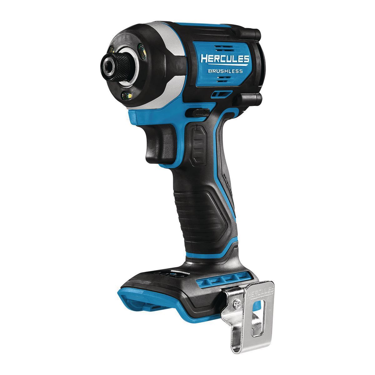 HERCULES 20V Brushless Cordless 1/4 in. Compact 3-Speed Impact Driver - Tool Only