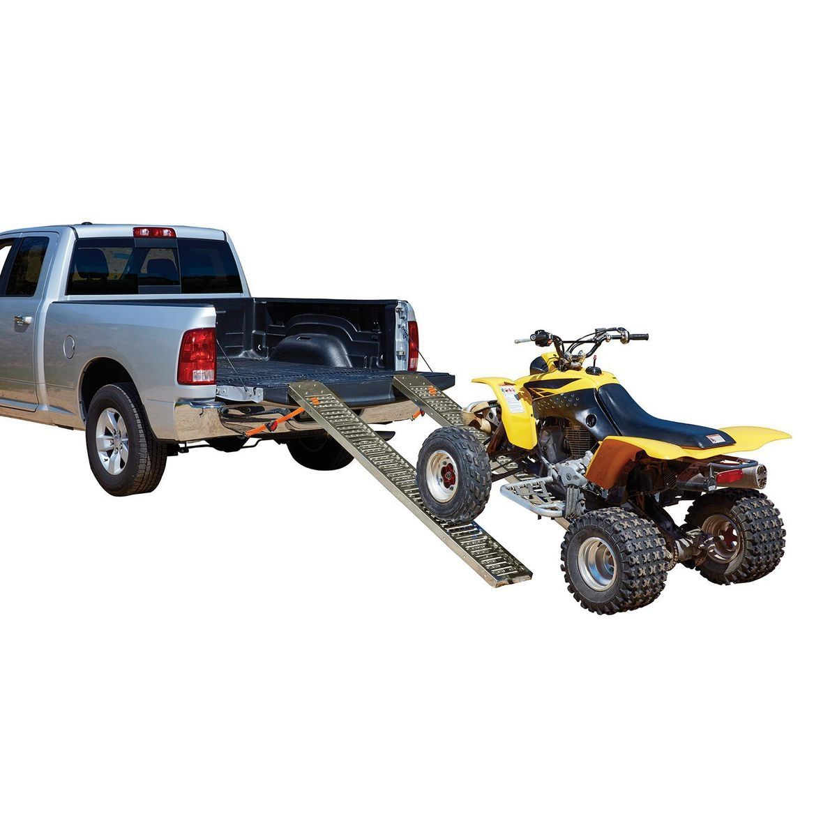 HAUL-MASTER 1000 lb. Capacity 10 in. x 84 in. Steel Loading Ramps, Set of Two