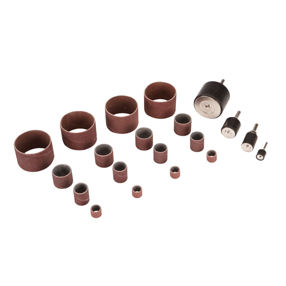 WARRIOR Sanding Drum Kit, 20 Piece