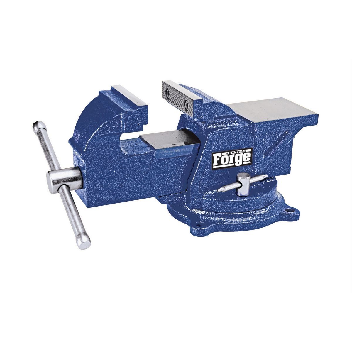 CENTRAL FORGE 3 in. Swivel Vise with Anvil