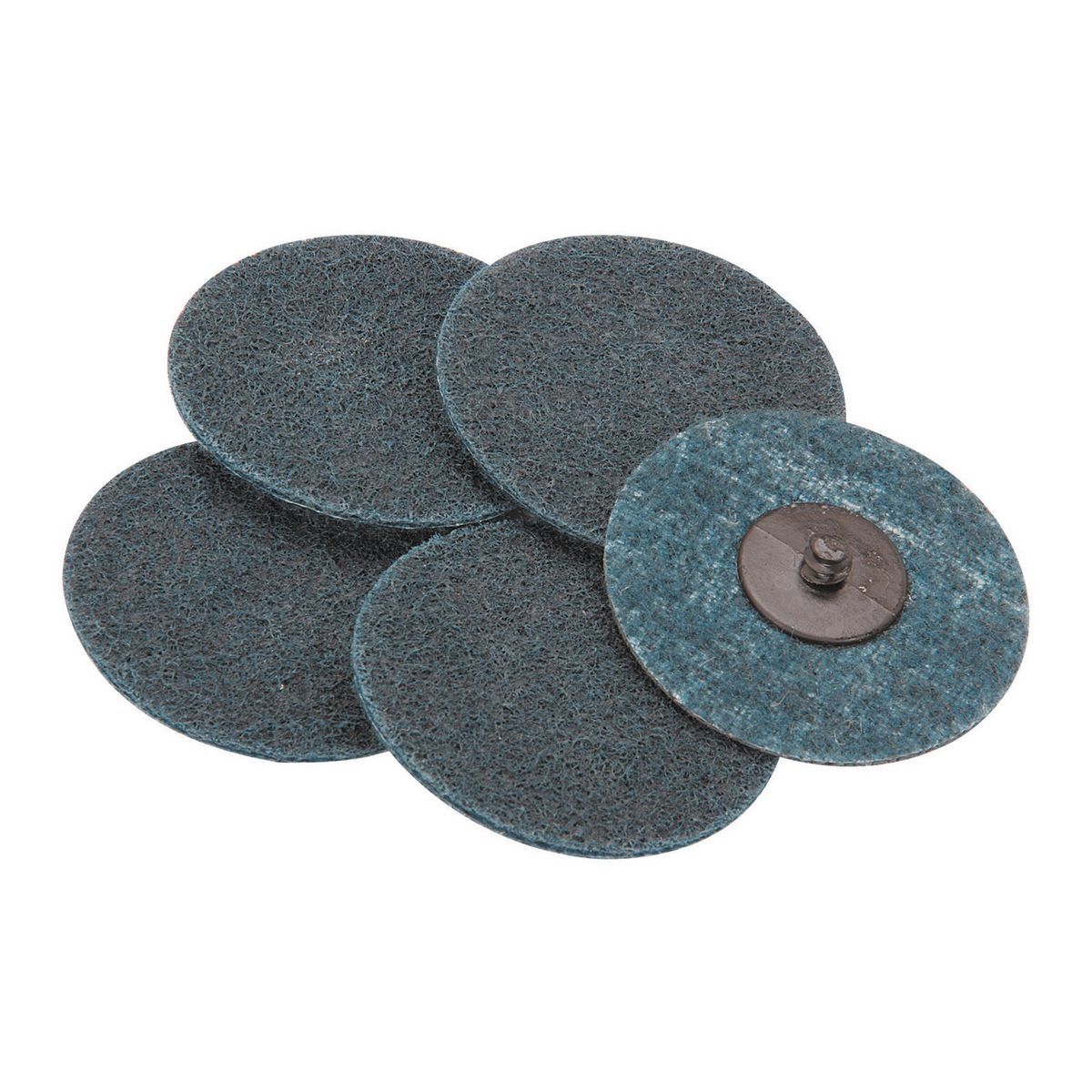 WARRIOR 3 in. Fine Grade Fiber Surface Conditioning Discs, 5 Pack