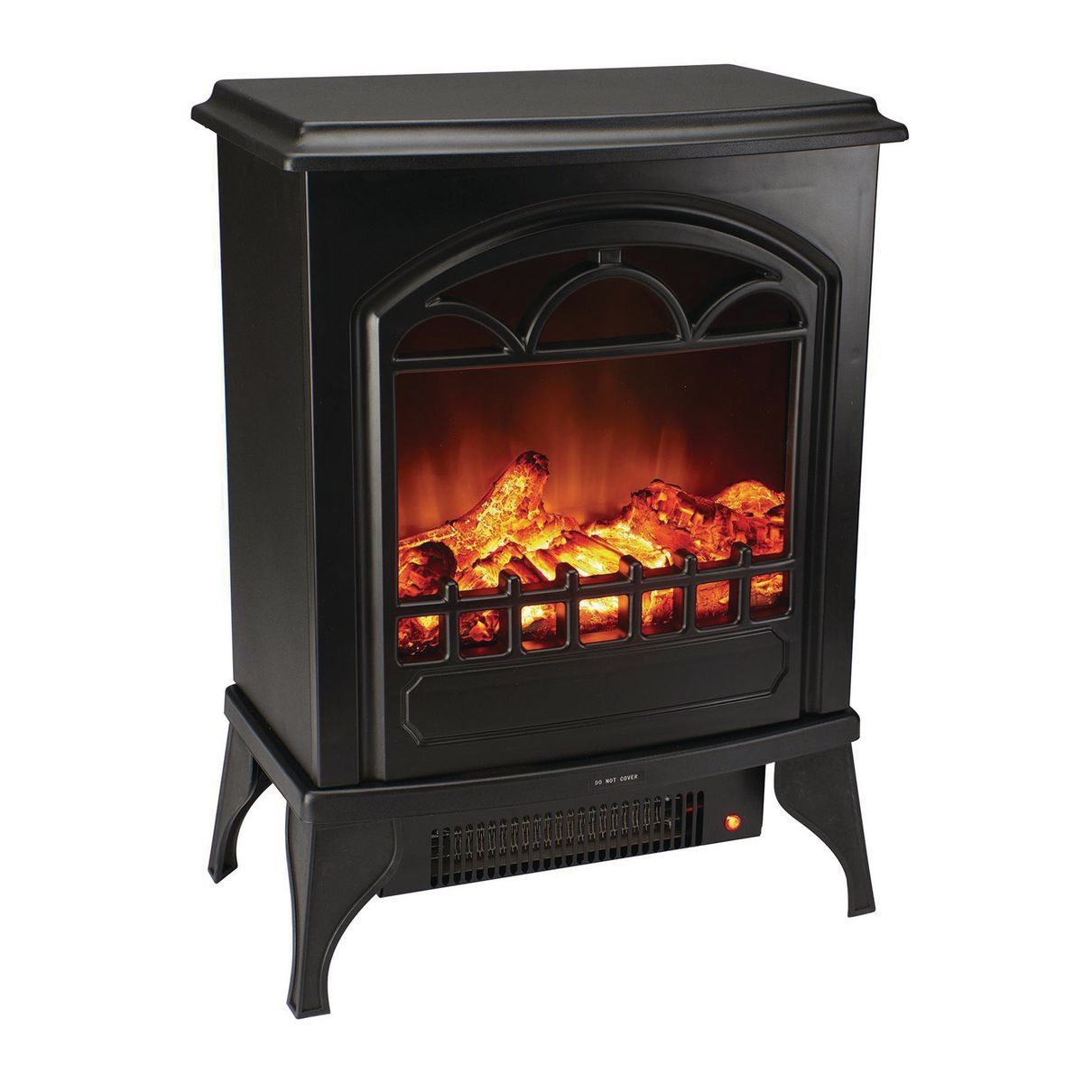 PLEASANT HEARTH 750/1500 Watt Wood Stove Style Electric Heater