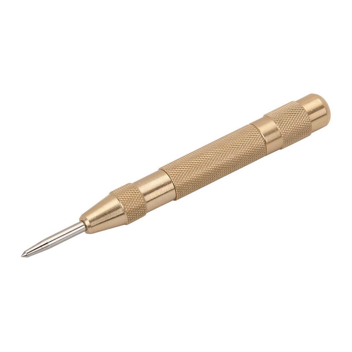 PITTSBURGH PRO Center Punch - Automatic Center Punch with Brass Handle