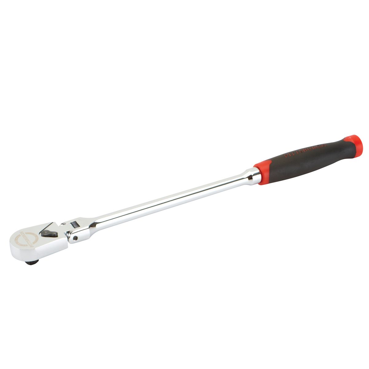 PITTSBURGH PRO 3/8 in. Drive Flex Head Long Handle Ratchet