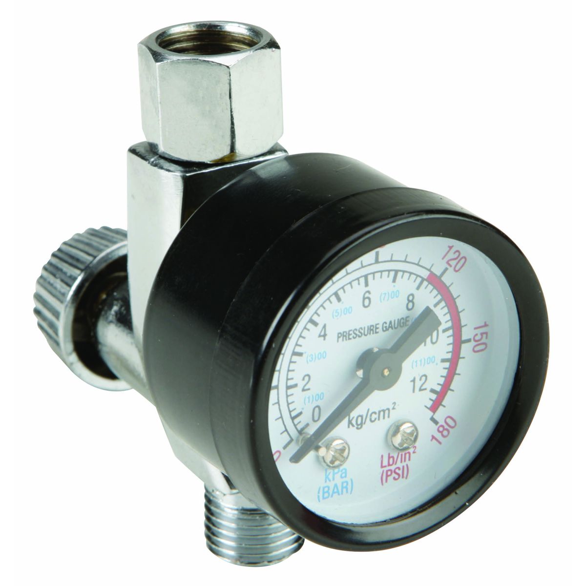 CENTRAL PNEUMATIC 125 PSI Air Flow Regulator with Gauge