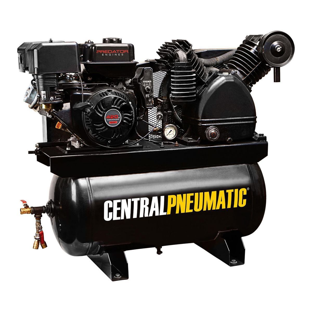 CENTRAL PNEUMATIC 30 gallon 420cc Truck Bed Air Compressor EPA