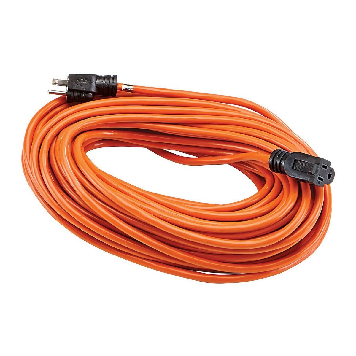 VANGUARD 100 ft. x 14/3 Gauge Indoor/Outdoor Extension Cord, Orange