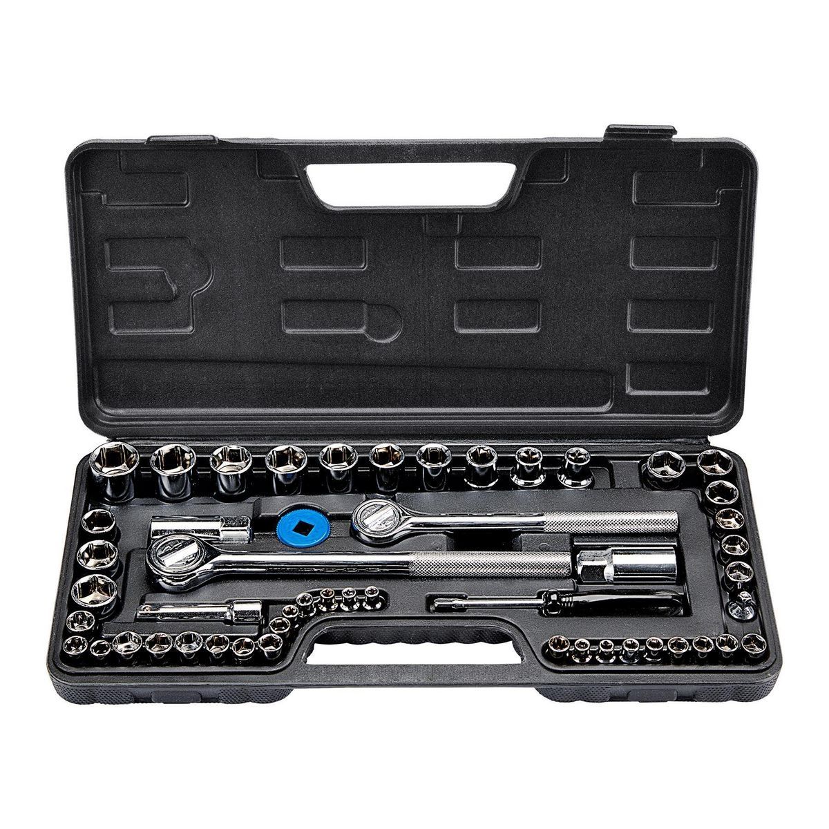 PITTSBURGH SAE & Metric Socket Set, 51 Piece