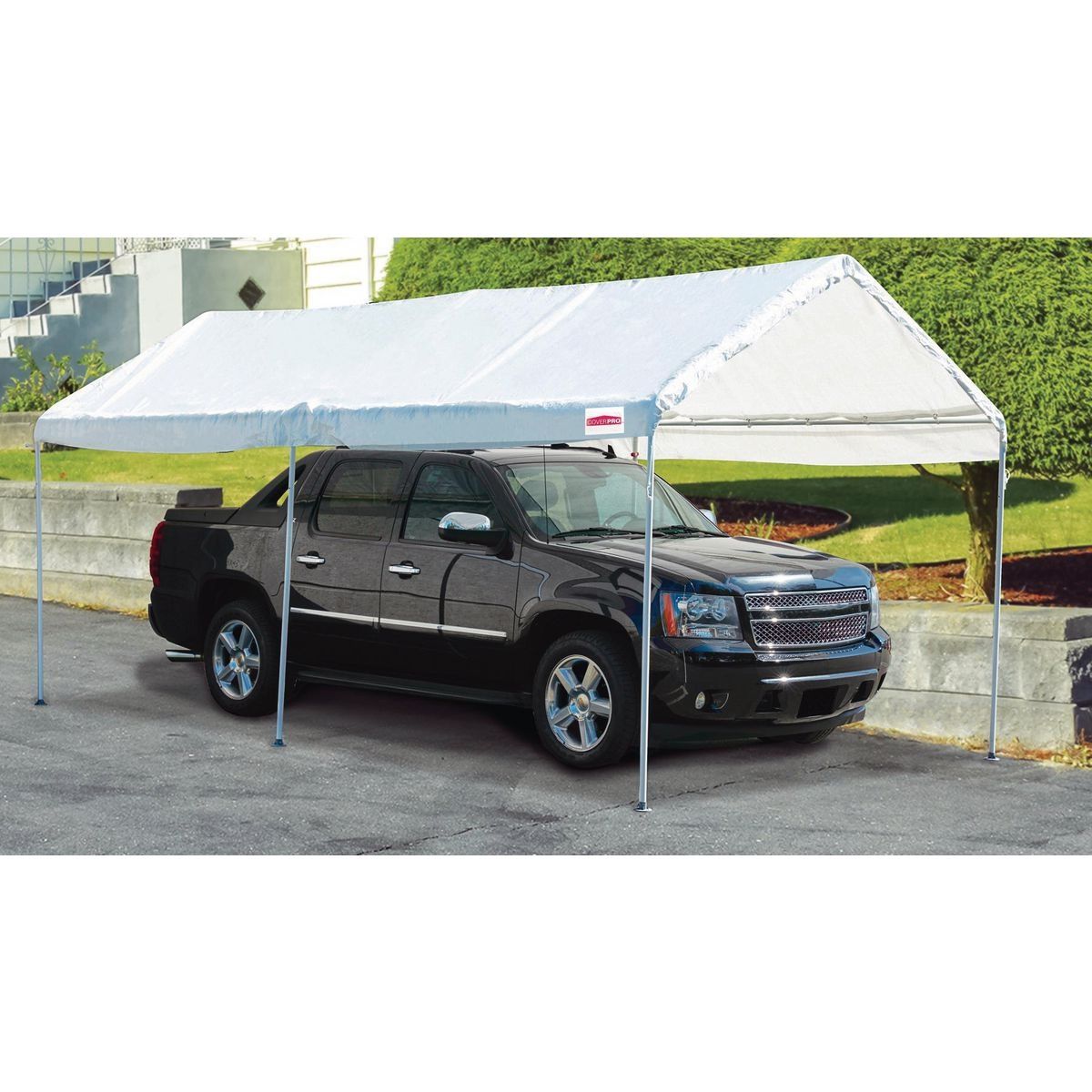 COVERPRO 10 Ft. x 20 Ft. Portable Car Canopy