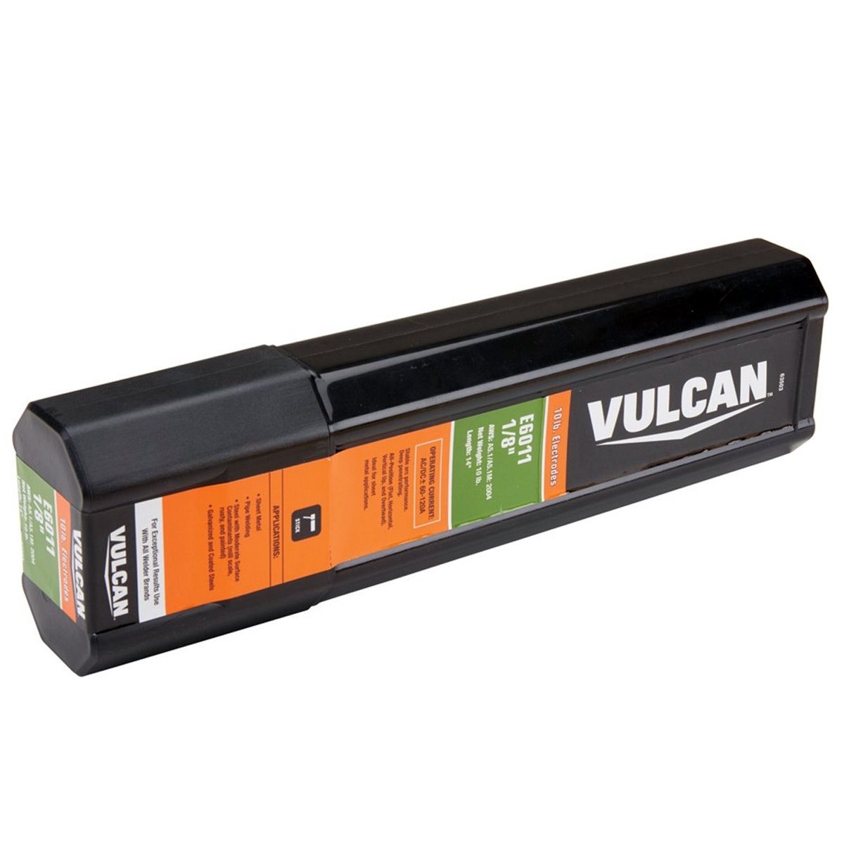 VULCAN 1/8 in. AWS E6011 Welding Electrode, 10.00 lb.