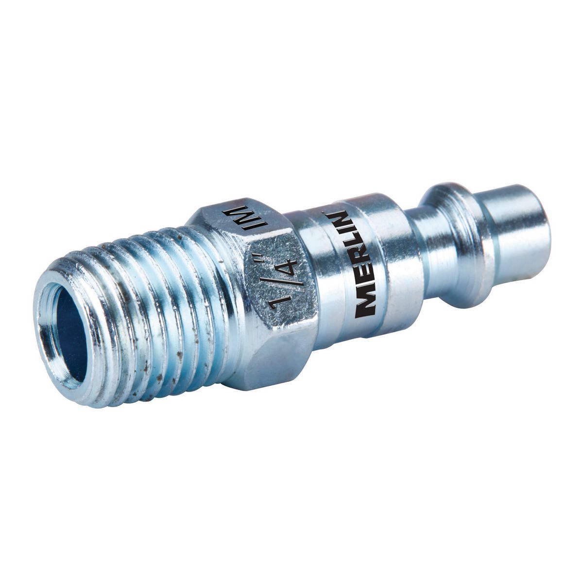 MERLIN 1/4 in. Male Steel Industrial Plug