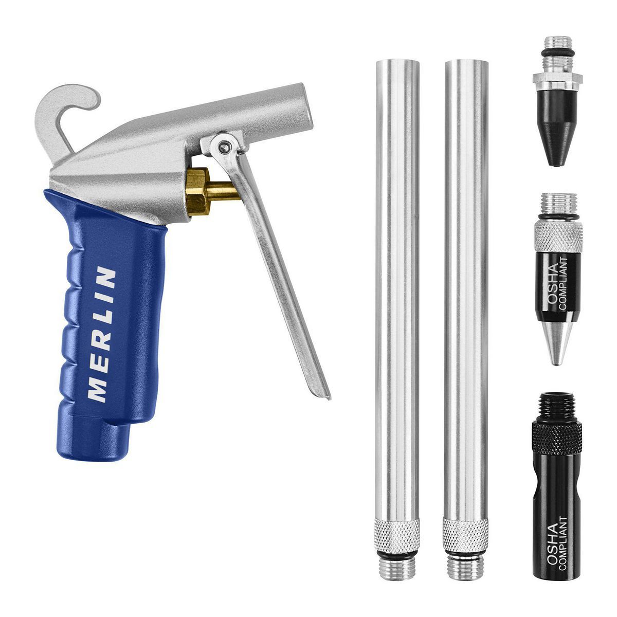 MERLIN High Flow Blow Gun Kit