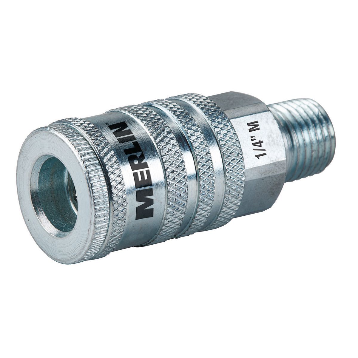 MERLIN 1/4 in. Male Steel Industrial Coupler