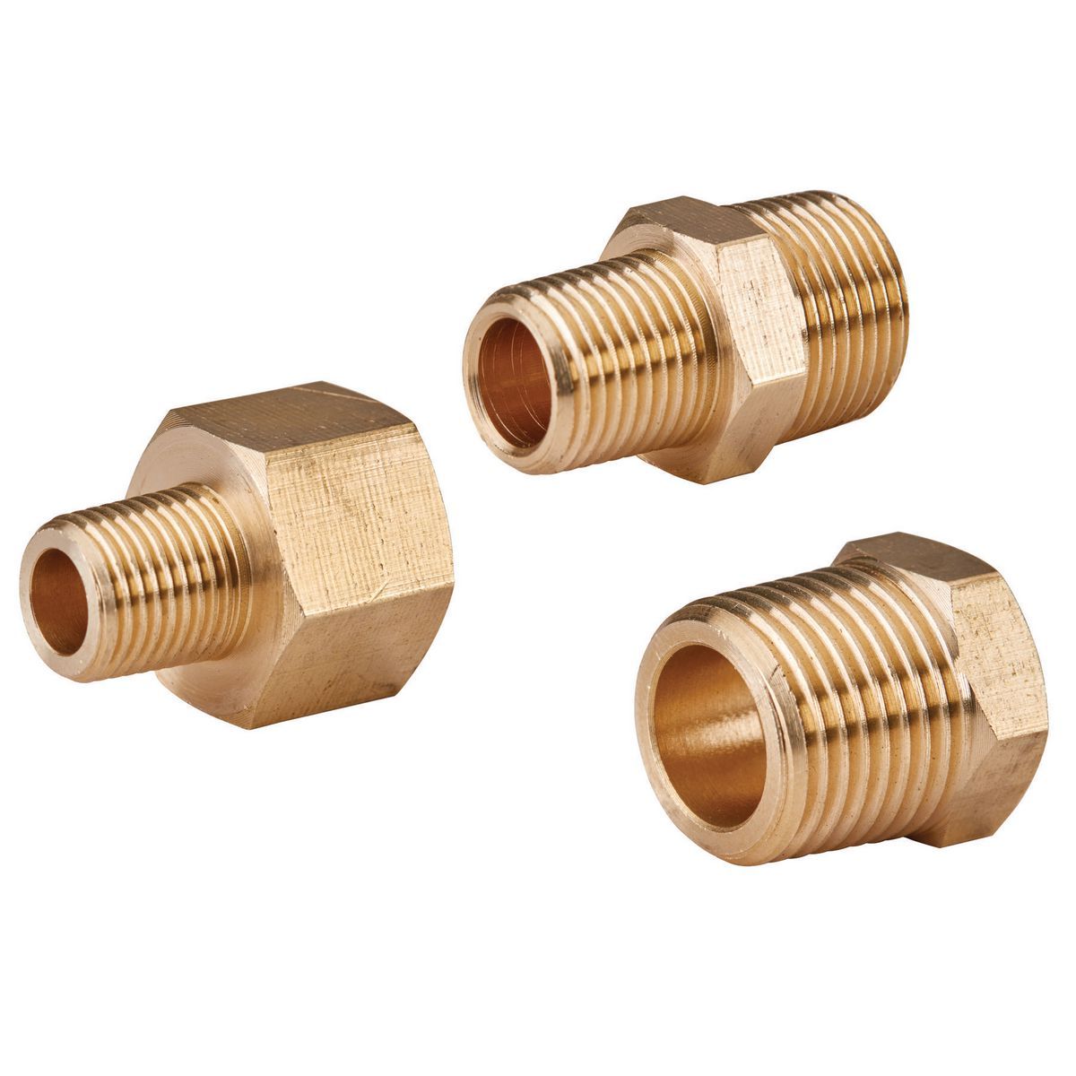 MERLIN Brass Air Line Reducer Set, 3 Piece