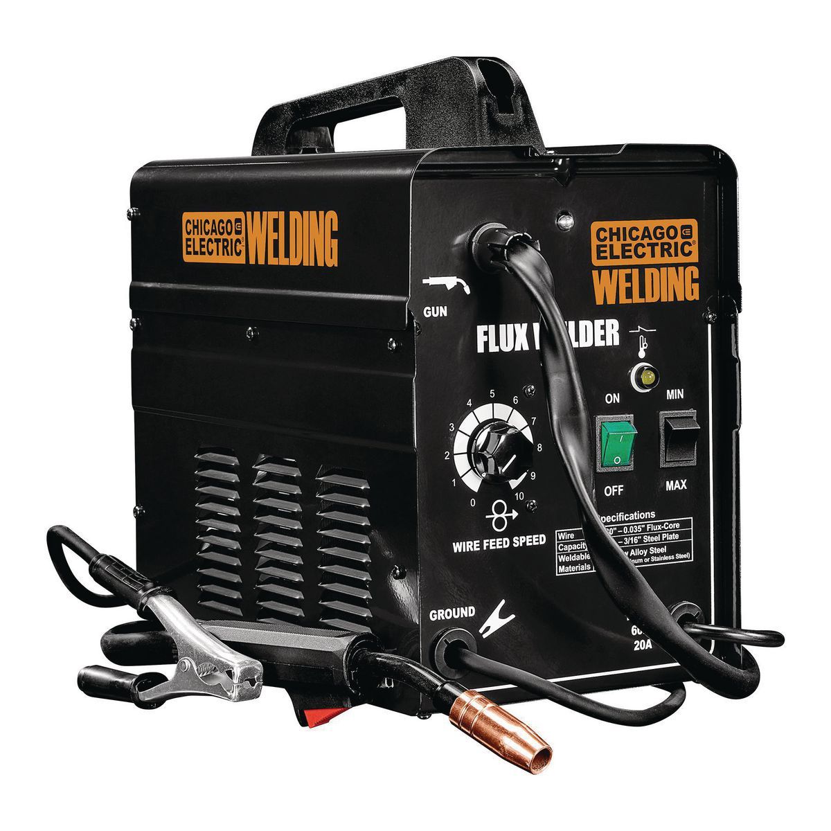 CHICAGO ELECTRIC WELDING Flux 125 Welder