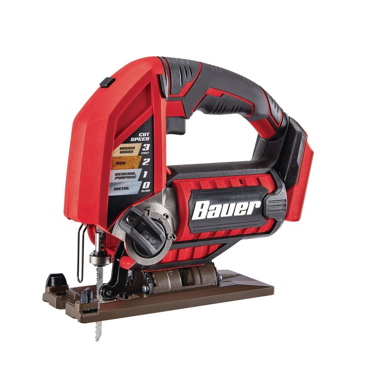 BAUER 20V Cordless Variable Speed Jig Saw - Tool Only