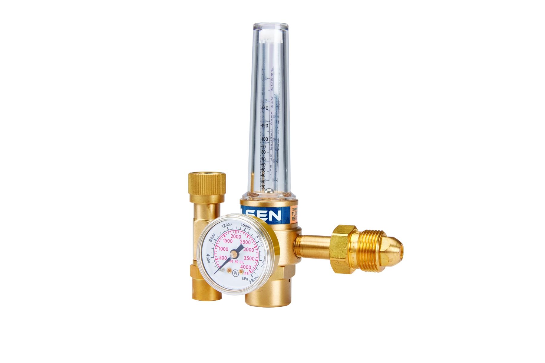 OLSEN CO2/Argon/Helium Flowmeter Regulator