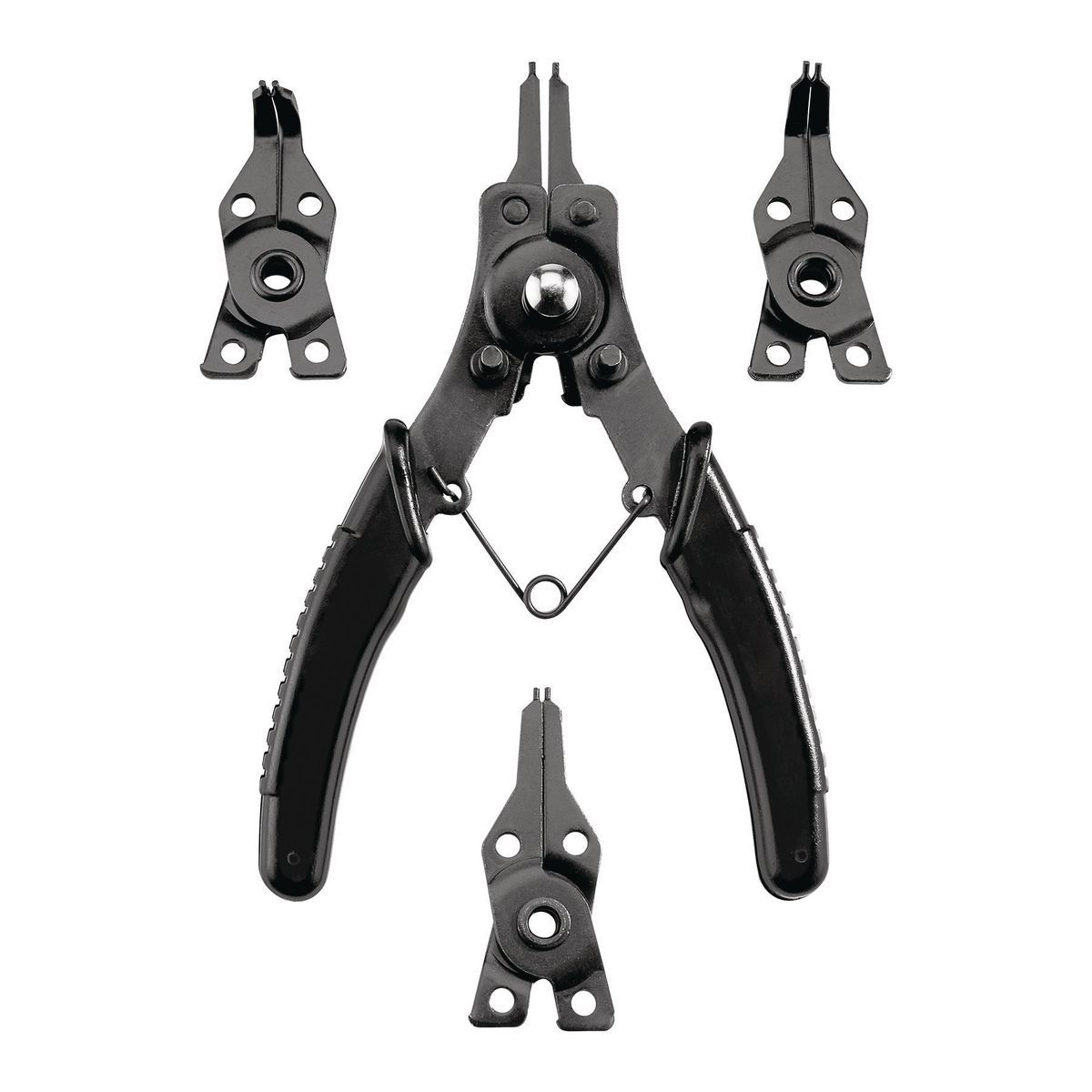 PITTSBURGH Snap Ring Pliers with Interchangeable Heads