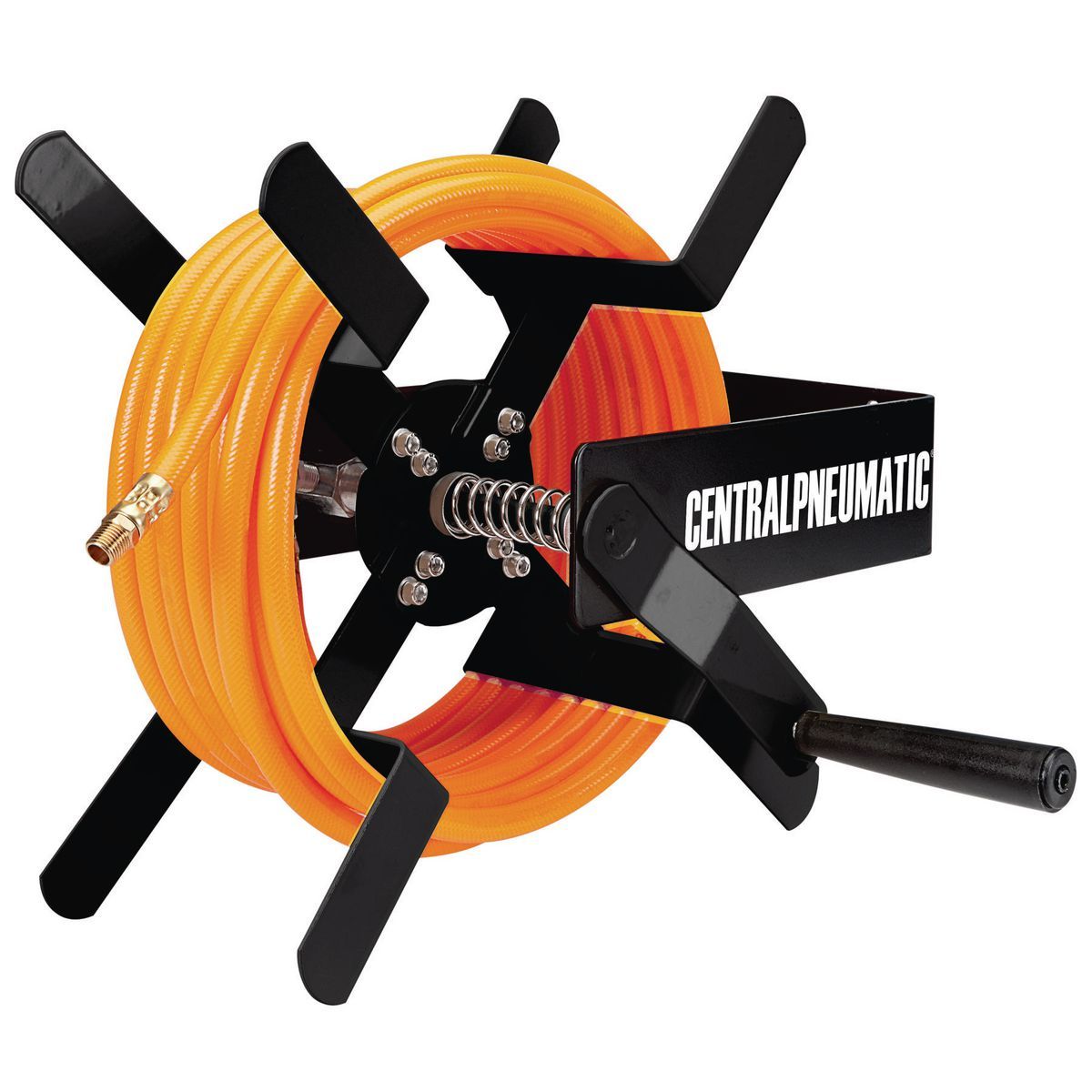 CENTRAL PNEUMATIC 100 Ft. Manual Steel Air Hose Reel