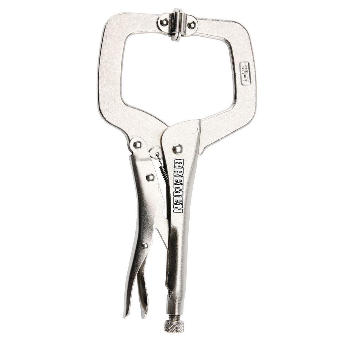 BREMEN 11 in. Swivel Pad C-Clamp Locking Pliers