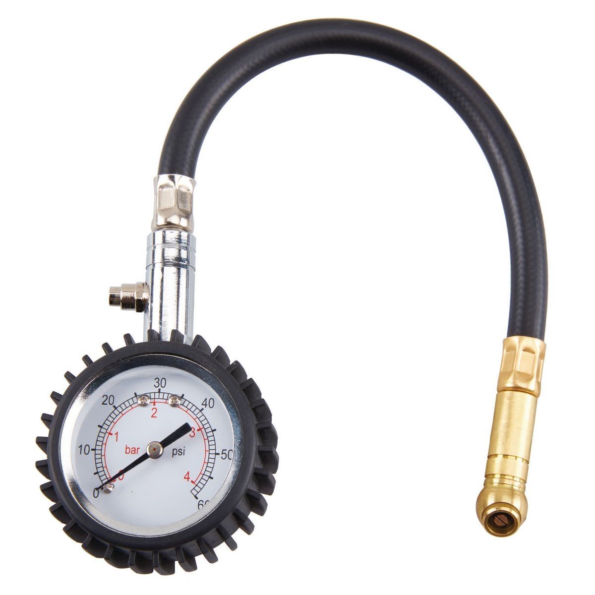 PITTSBURGH AUTOMOTIVE Tire Gauge with Flex Hose