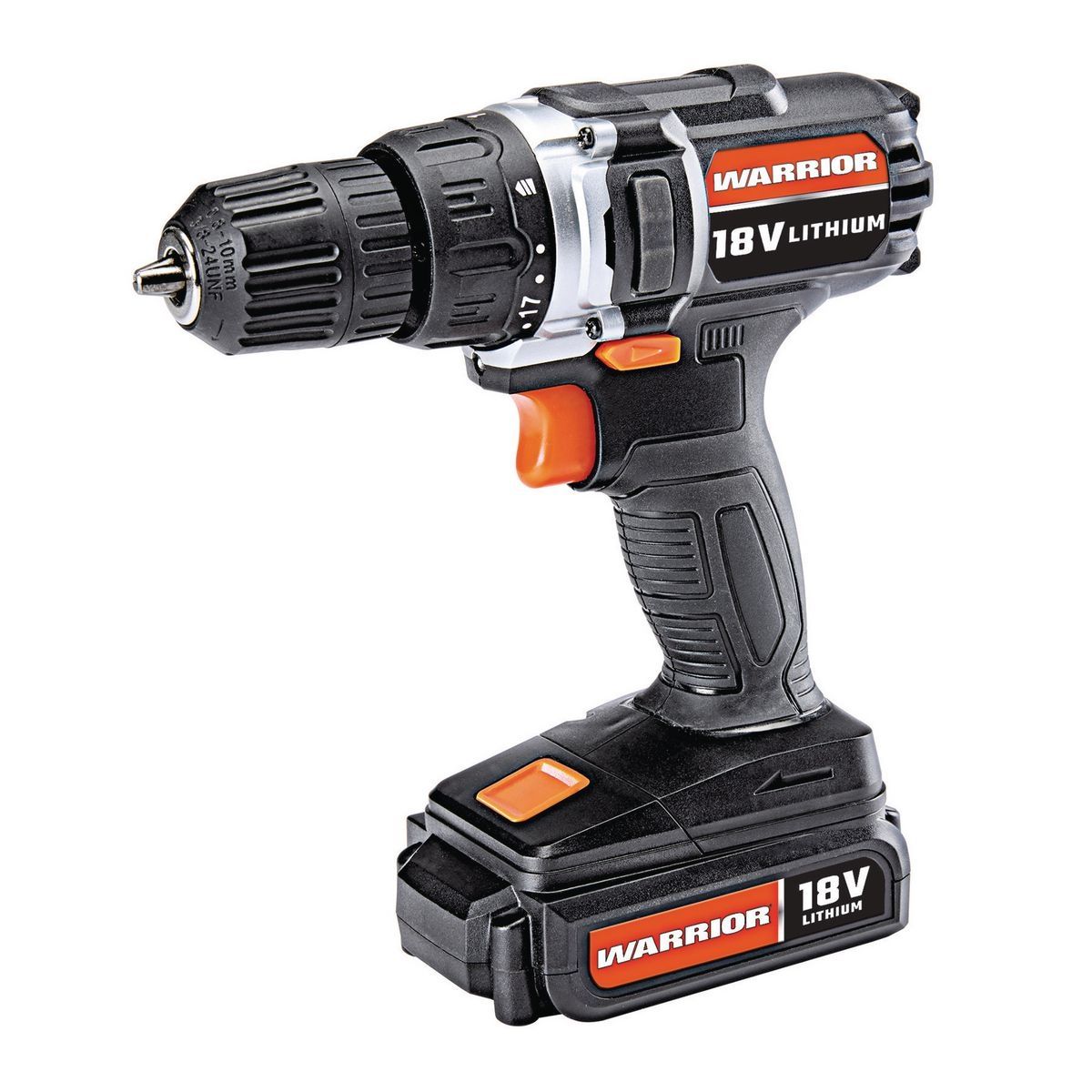 WARRIOR 18V Cordless 3/8 in. Drill/Driver Kit