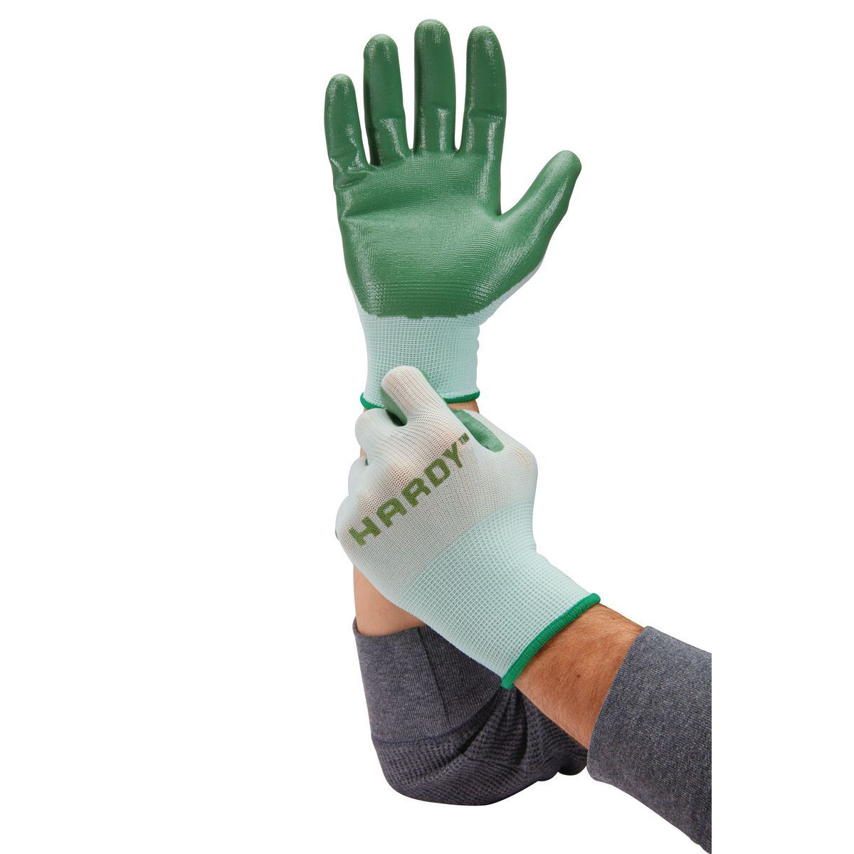 HARDY Nitrile Coated Gardening Gloves, 3 Pair, Large/X-Large