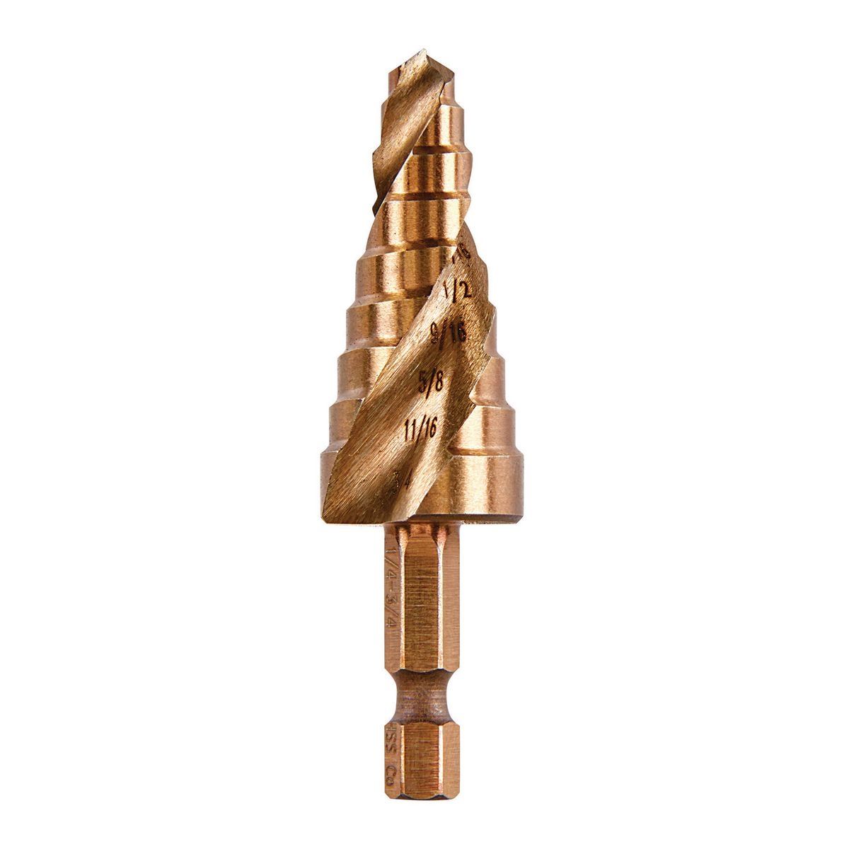 HERCULES Cobalt Steel Step Drill Bit