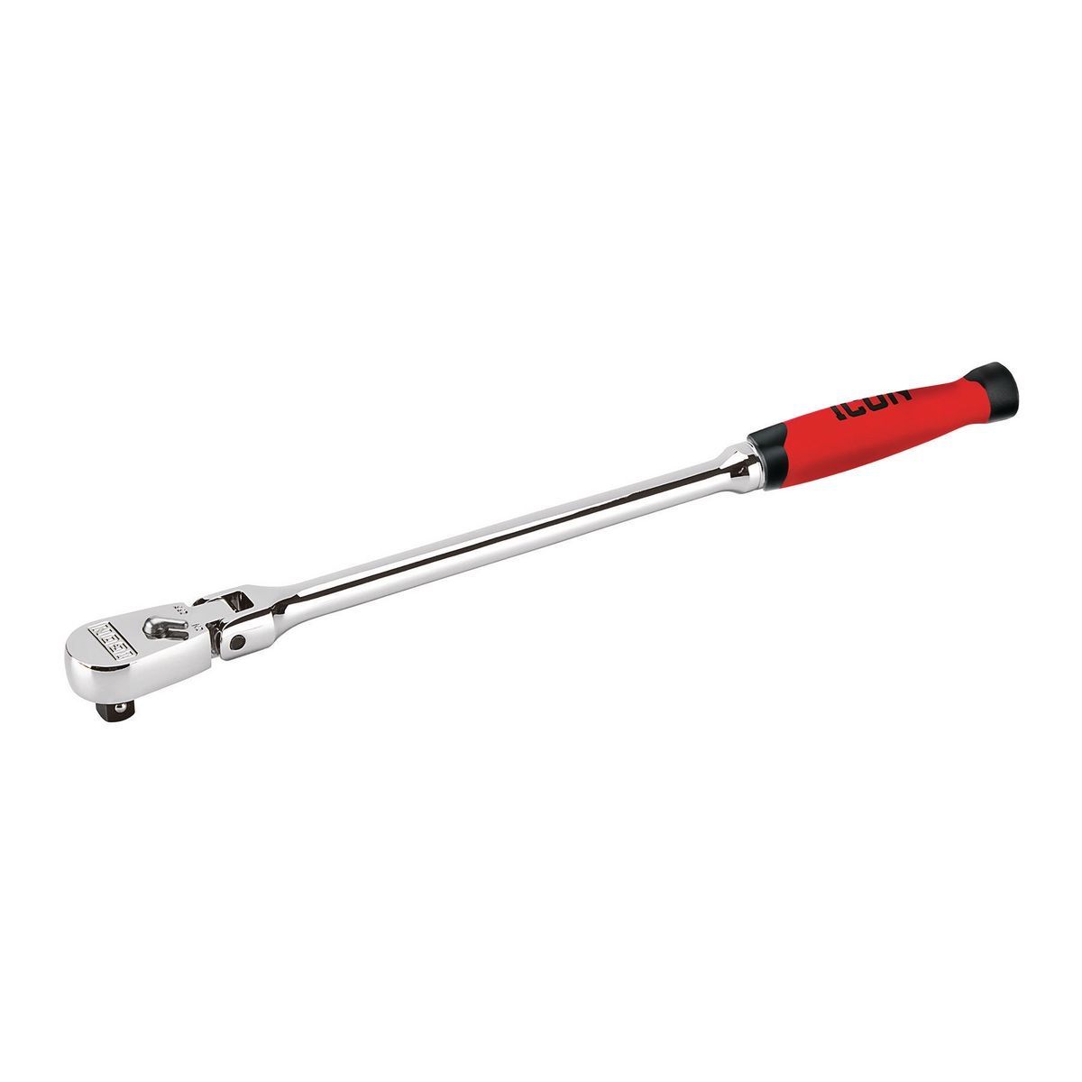 ICON 1/2 in. Drive Professional Flex Head Ratchet with Comfort Grip