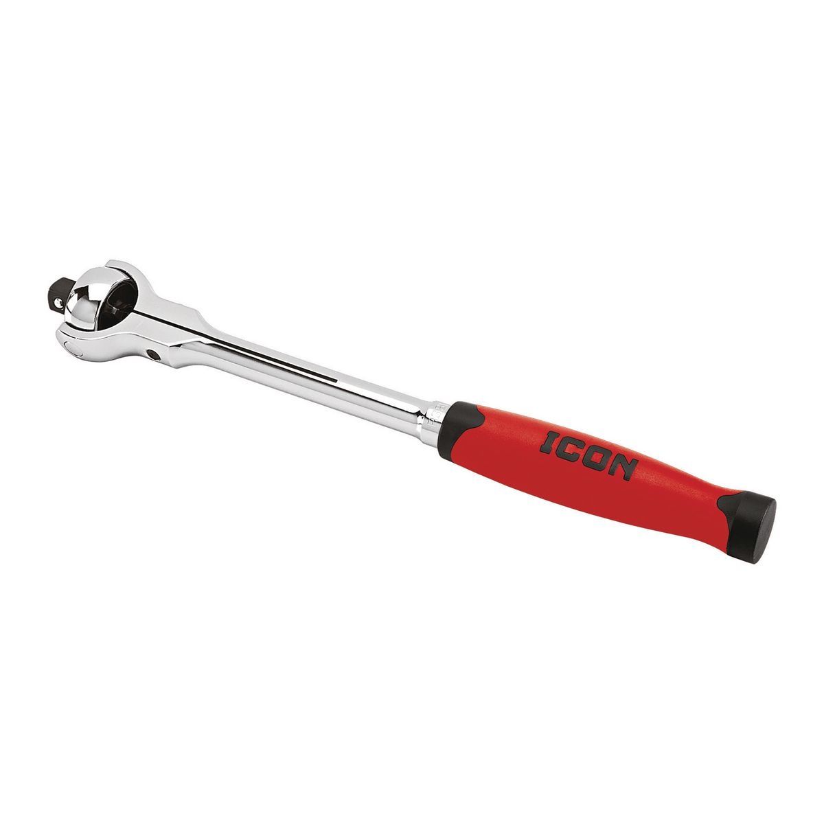 ICON 1/2 in. Drive Professional Swivel Head Ratchet with Comfort Grip