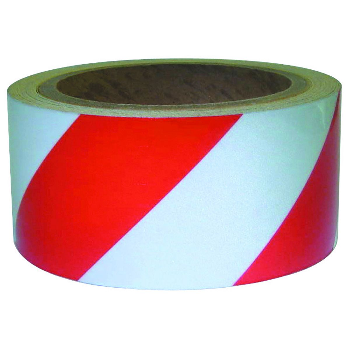 WESTERN SAFETY 2" x 30 Ft. Reflective Tape, Red and Silver Stripes