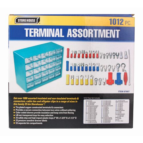 STOREHOUSE 1012 Piece Terminal Assortment