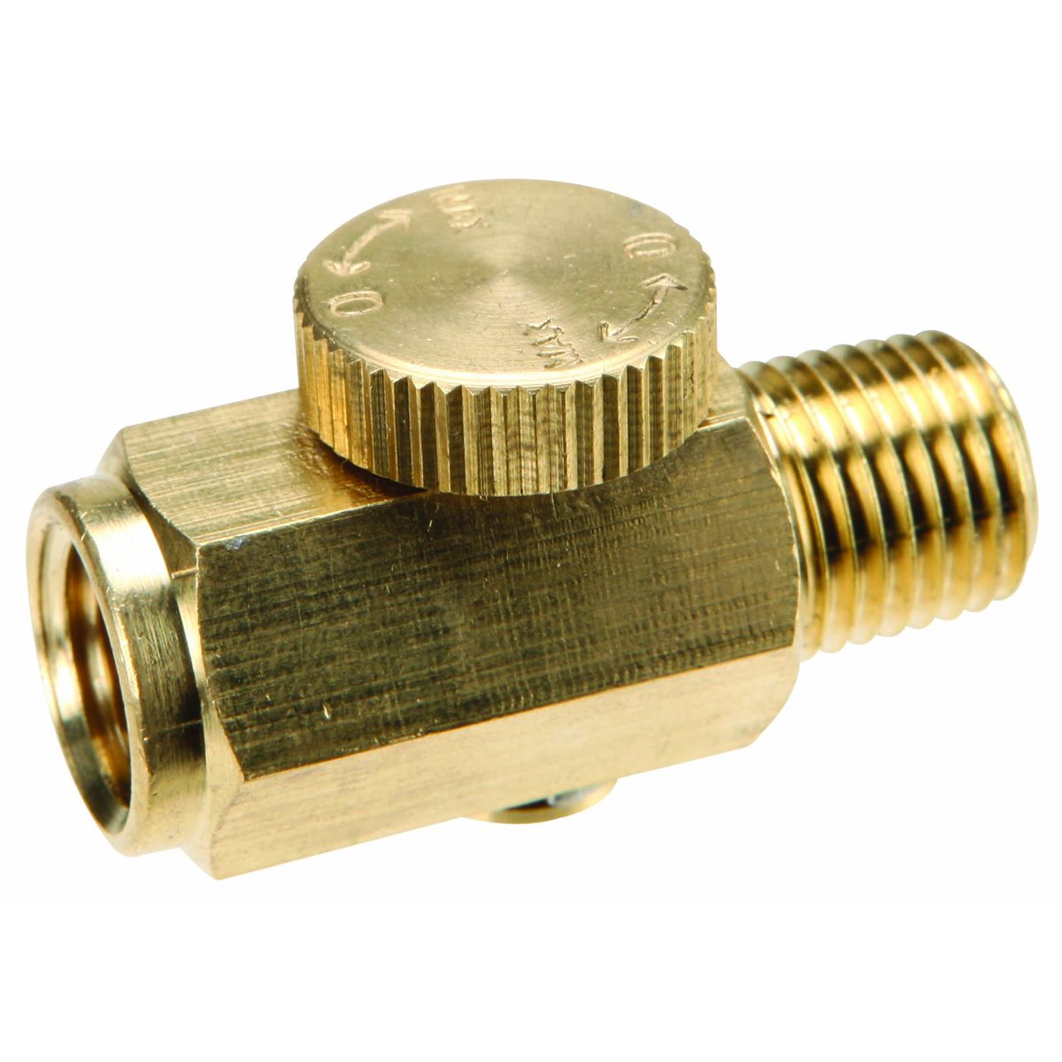 CENTRAL PNEUMATIC Brass Air Inline Regulator