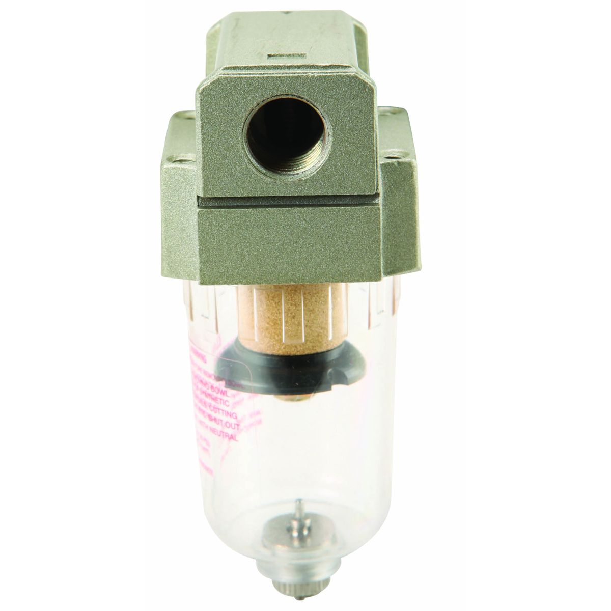 CENTRAL PNEUMATIC Mini Air Line Filter