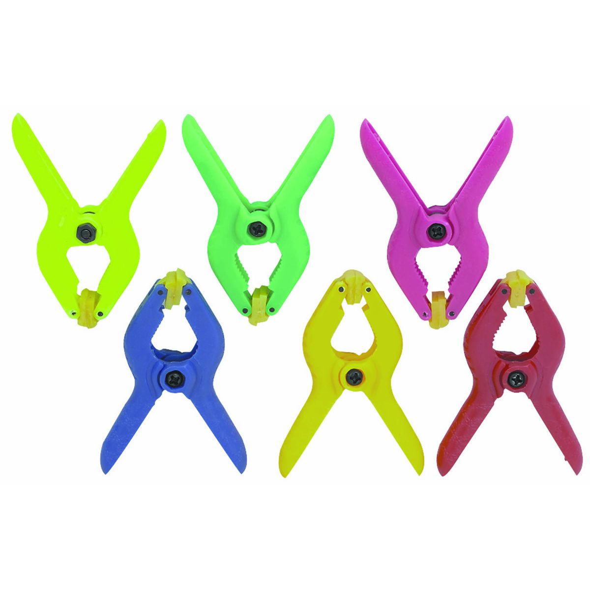 PITTSBURGH Micro Spring Clamp Set, 6 Piece