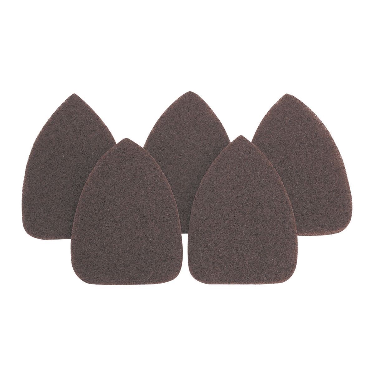 WARRIOR Open Cell Sanding Pads, 5 Pk.