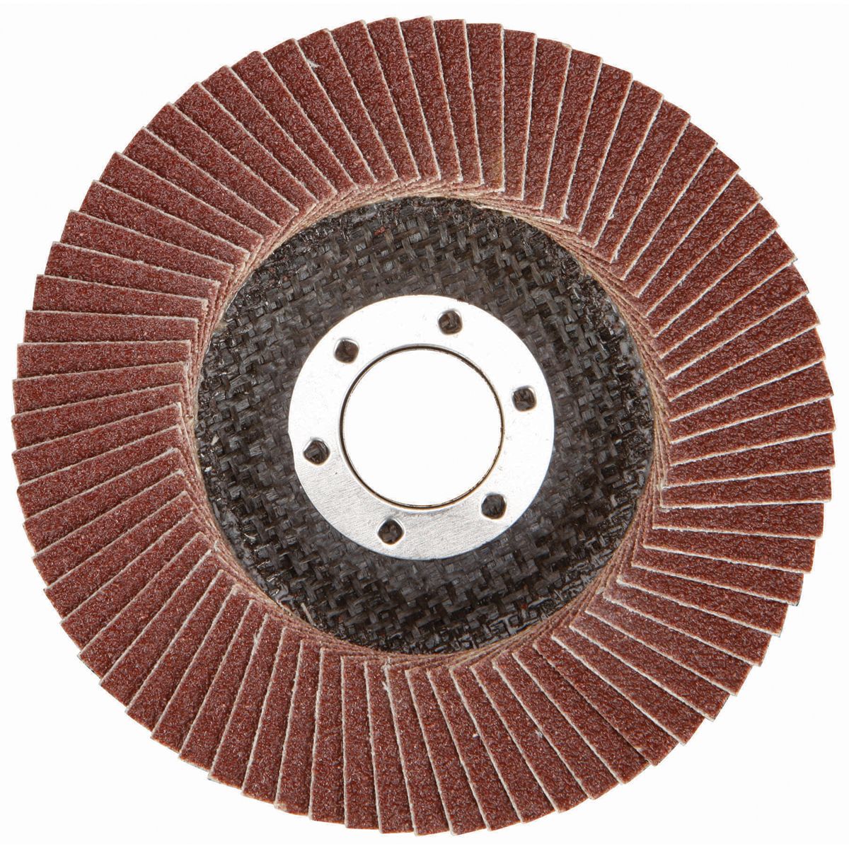 WARRIOR 4-1/2 in. x 7/8 in. 60-Grit Type 27 Flap Disc with Fiberglass Backing and Aluminum oxide Grain