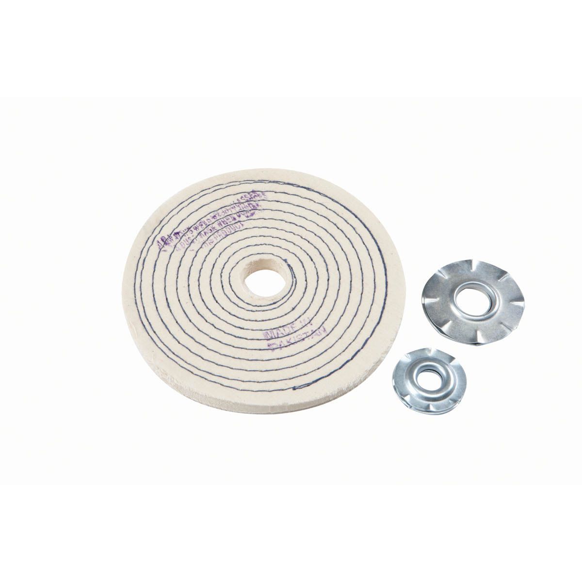 WARRIOR 6 in. Spiral Cotton Buffing Wheel